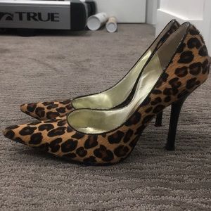 Guess Leopard Print Pumps